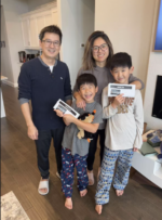 Hsu 徐楊成 (Justin)， 林瑜均 (Evelyn Hsu), Kyler, Aiden