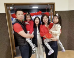 Yu 于凡，马虹，Phoebe (于心馨/团团)，Cinnie (于心霓/花花), Anna (于心语/果果）