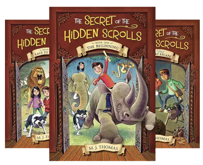 The Secret of the Hidden Scrolls (9 book series)